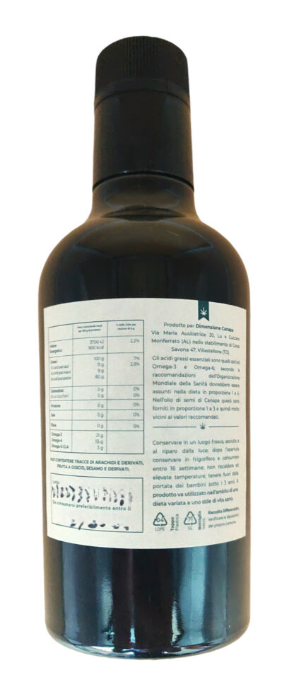 Olio di semi di canapa Dimensione Canapa - immagine 2